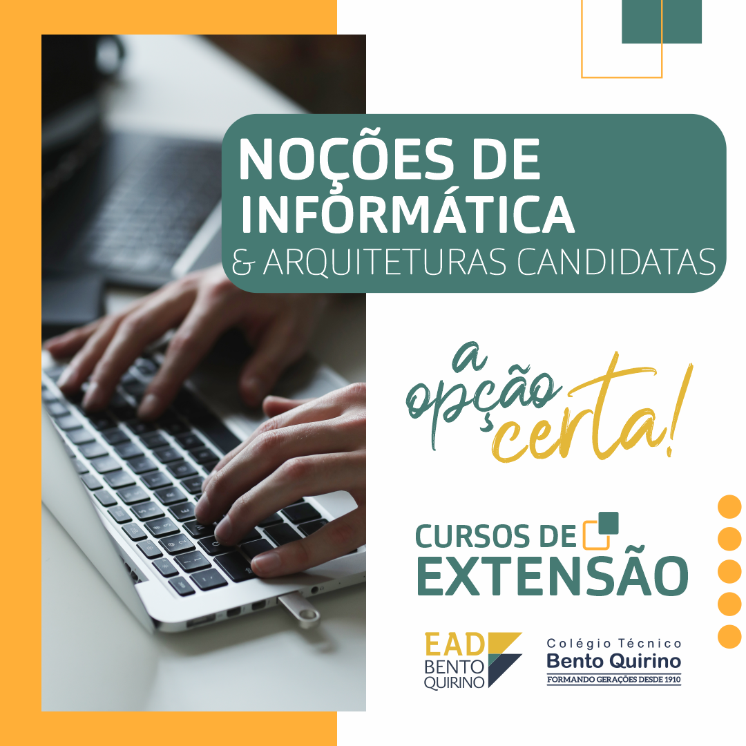 Noçoes de informatica e arquiteturas candidatas